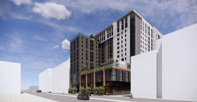  It was a Super 8, then transitional housing, now it’ll be Tempe apartments